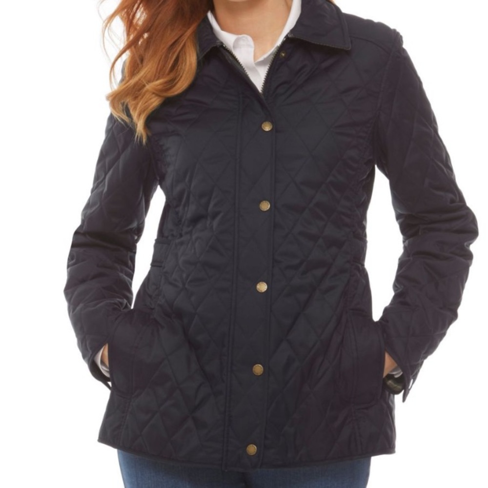 L.L.BEAN Quilted Riding Jacket - Picture 5 of 6